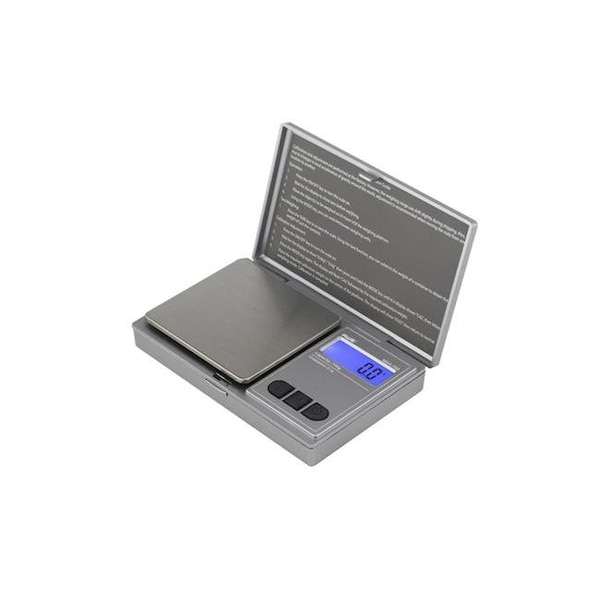 American Weigh Scales American Weigh Scales MAX-700-SIL 700 x 0.1 g Digital Pocket Scale - Silver MAX-700-SIL - main
